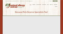 Desktop Screenshot of animalallergyandearclinic.com